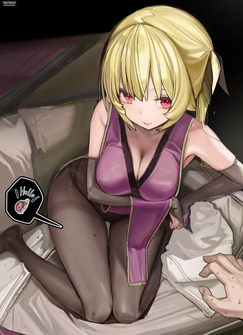 #勇士X ナナちゃんをメインヒロインとしたノベルゲーム『勇士X』を鋭意制作中です。

彼女の性格は少しトゲがあり、髪型、特に鬢(びん)のあたりにはシャープな印象がありますが、とても柔らかい部分も持っています。胸のあたりに。

ほどよくエッチで、たっぷり感動をお届けできればと思います! 