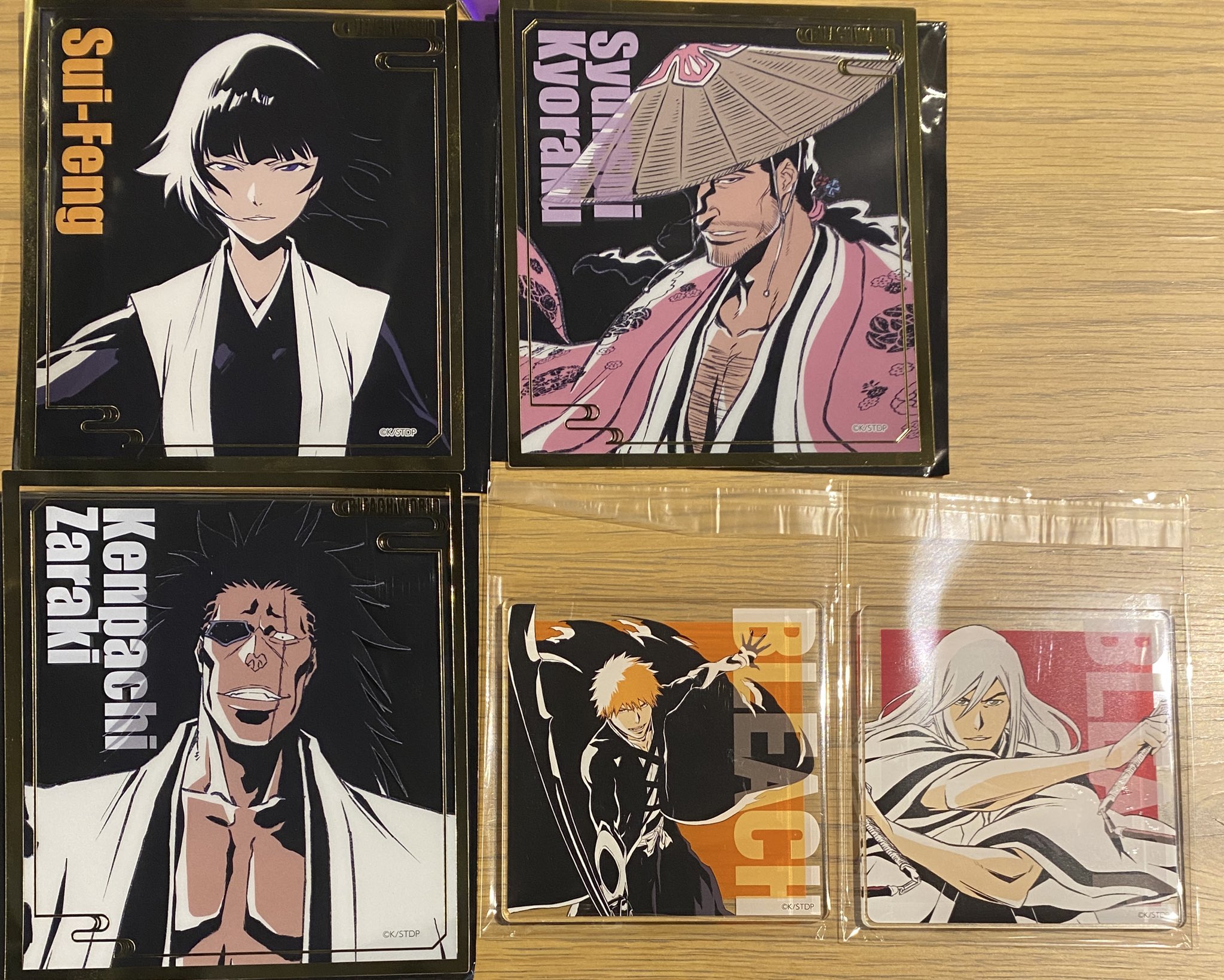 浮竹十四郎 アクリルコースター BLEACH WORLD カフェ コースター