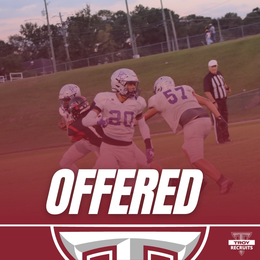 TroyReport (@troy_report) on Twitter photo BREAKING: C/O 2028 <a href="/TroyTrojansFB/">Troy Trojans Football 8x⚔️</a> has offered 5’11", 172.5lb ATH/RB/DB Aydin Foster from Pike County High School. <a href="/AydinFoster9/">Aydin Foster</a> 
The versatile sophomore is a standout 2-sport athlete with big upside and playmaking ability in the 2028 class.
Offers from Marshall & Southern Miss. BREAKING: C/O 2028 <a href="/TroyTrojansFB/">Troy Trojans Football 8x⚔️</a> has offered 5’11", 172.5lb ATH/RB/DB Aydin Foster from Pike County High School. <a href="/AydinFoster9/">Aydin Foster</a> 
The versatile sophomore is a standout 2-sport athlete with big upside and playmaking ability in the 2028 class.
Offers from Marshall & Southern Miss.