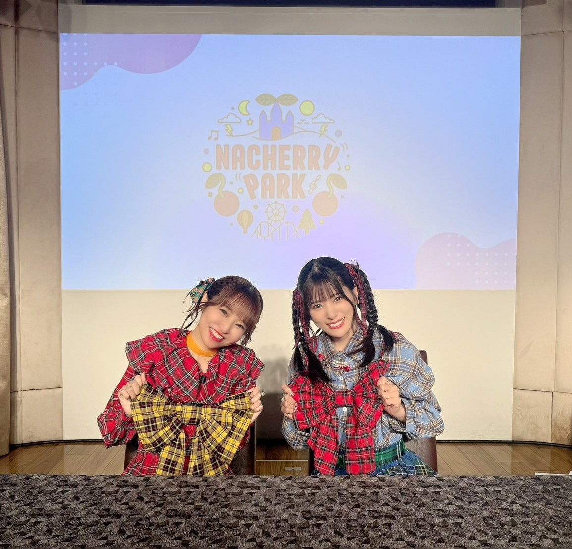 本日6/13（金)24:30からは、bayfmにて
「#NACHERRY のChat Time〜フタつぶ〜」放送です📻

先日行われた公開録音＜後半＞の模様をお送り致します✨
📩futatsu@bayfm.co.jp

🎧lnk.to/LZC-3077

🍒 youtu.be/ci3Bib7a8c8

#村上奈津実 #田中ちえ美 #フタつぶ #ナチェリとハニレ
<a href="/bayfm78MHz/">BAYFM78</a>