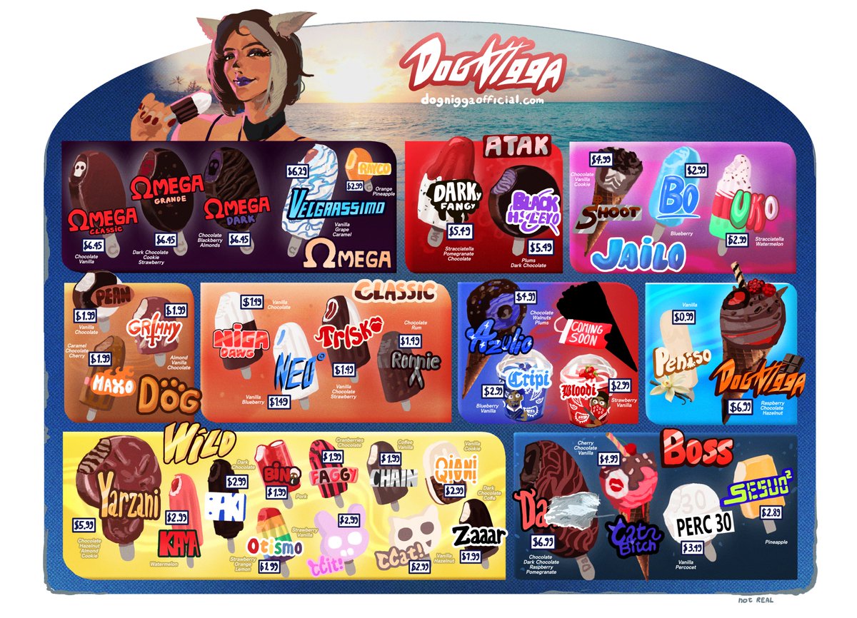 What other artist turned their OC's into ice cream?🤔
I'd like to see you try 😏