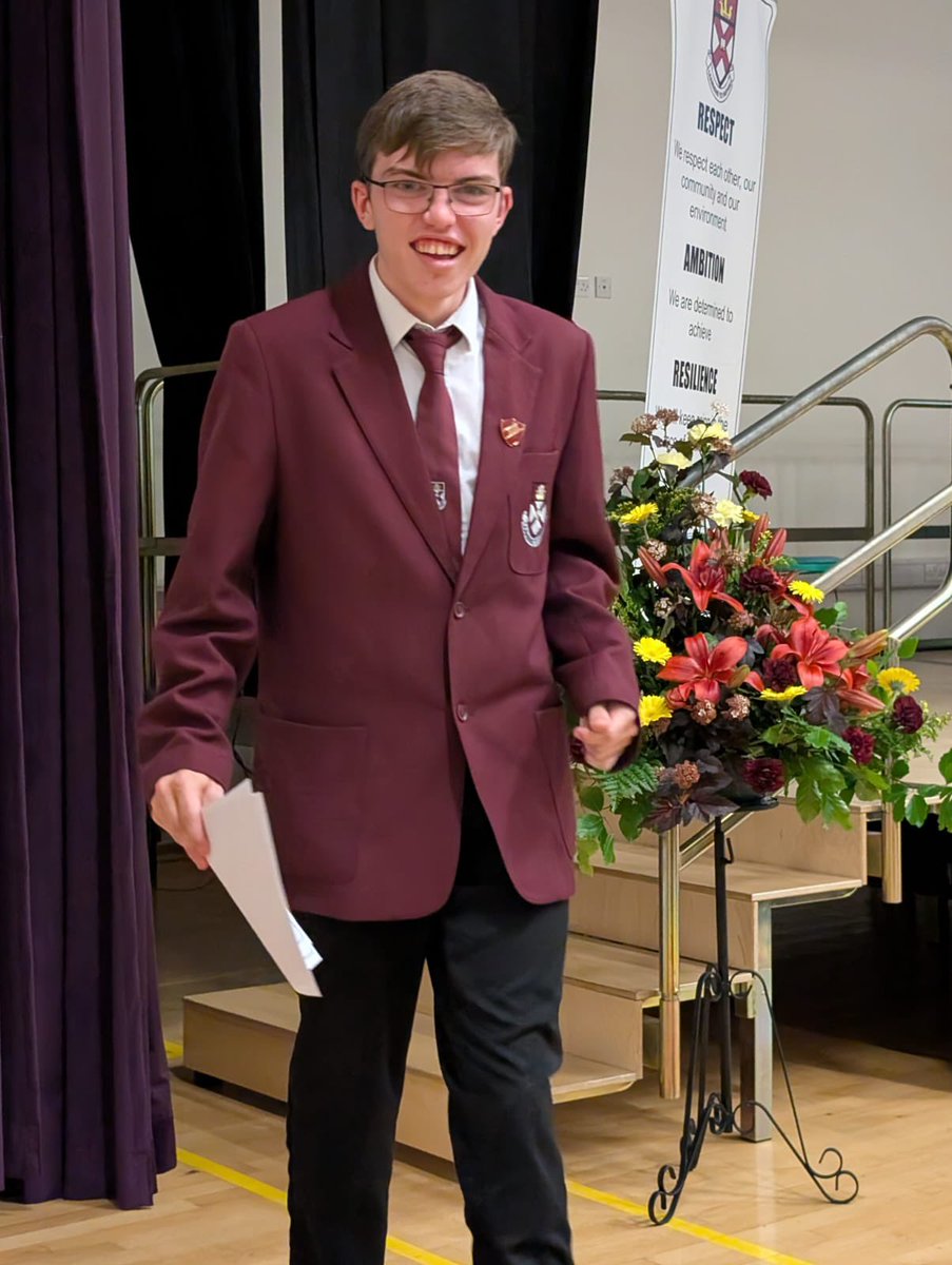 AlloaEASN's tweet image. So proud of Ryan for winning the Max Taylor Award, in loving memory of Max. His positivity, resilience, and ‘never give up’ attitude inspire everyone. He is kind, caring and always ready to help. An amazing Sports Leader who motivates others. @AlloaAcademy @ClacksEducation
