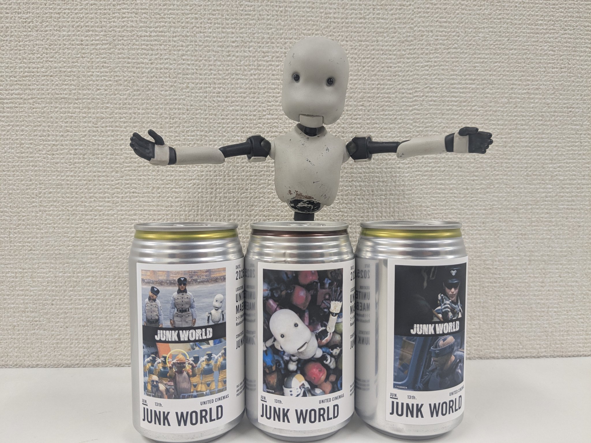 N◆写真2現物写真有　新品 未開封10　映画　JUNK WORLD　バッジ　N1 映画『JUNK WORLD』 on X: 