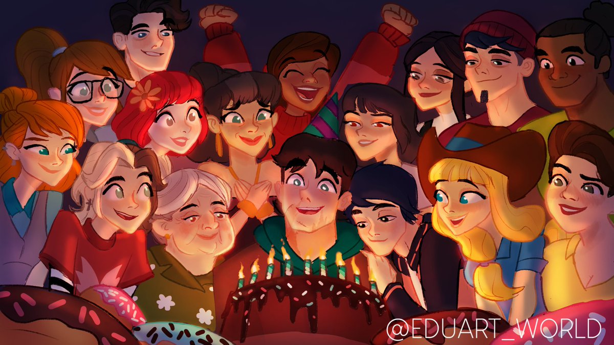 HAPPY BIRTHDAY TOM!!! 🥳🥳🥳 Thank you so much for inspiring a lot of people and bringing laughter and joy into our lives 🍩❤️. Stay tuned for day 7 because I have a special surprise!!
#Tomdcweek #disventurecamp #dctwt #campamentodesventura #tomjake