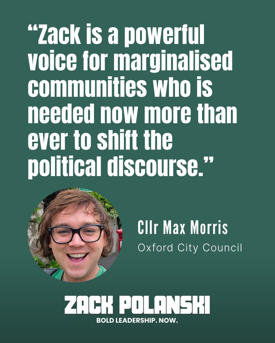 Zack Polanski tweet media