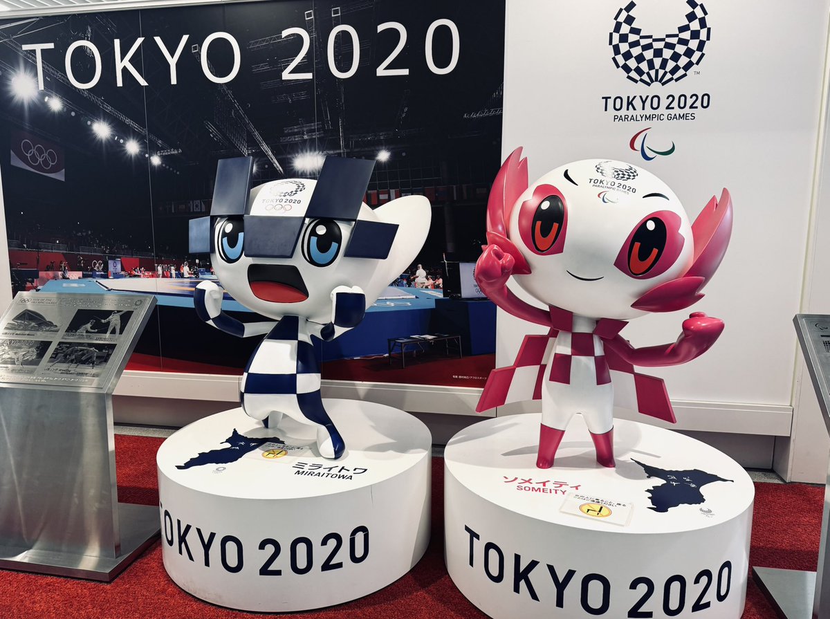 君たち、まだ頑張ってたんだね。 #ミライトワ #ソメイティ #TOKYO2020
