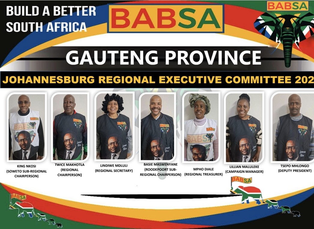 Salute to the incredible BABSA team of JHB Region. Your dedication &amp; commitment are proof that together, we can build BABSA into a political giant that serves the people with integrity &amp; purpose.
#BABSA #BuildingTheFuture #PeopleFirst #GrowingTogether #StrongerCommunities