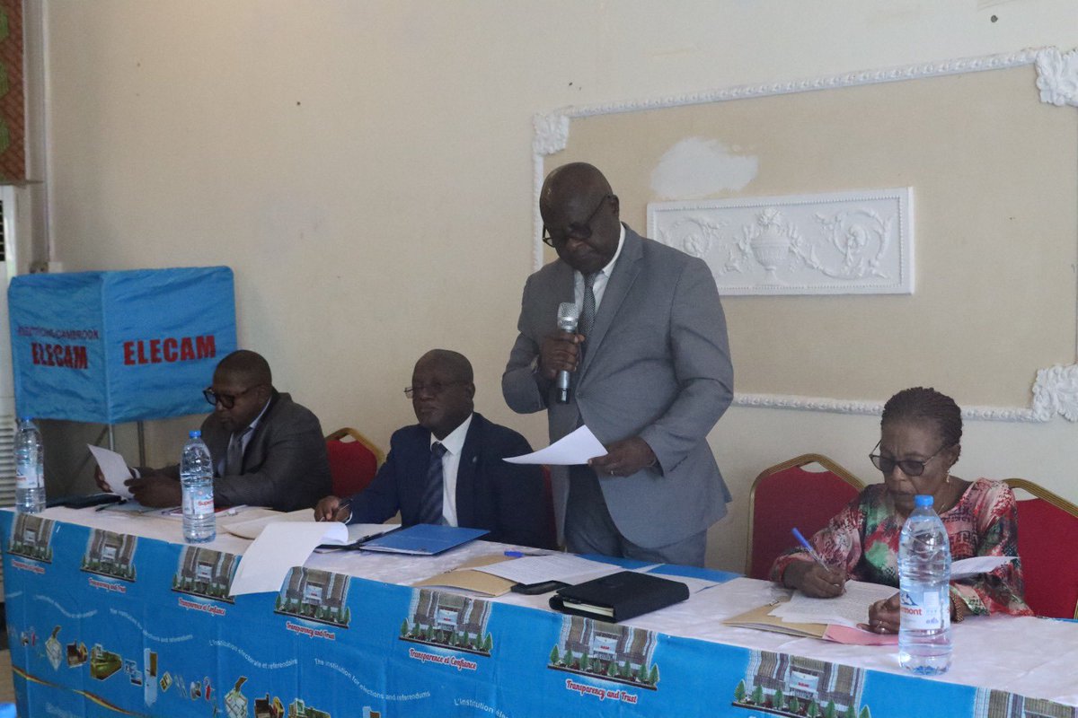 ELECAM Elections Cameroon tweet media