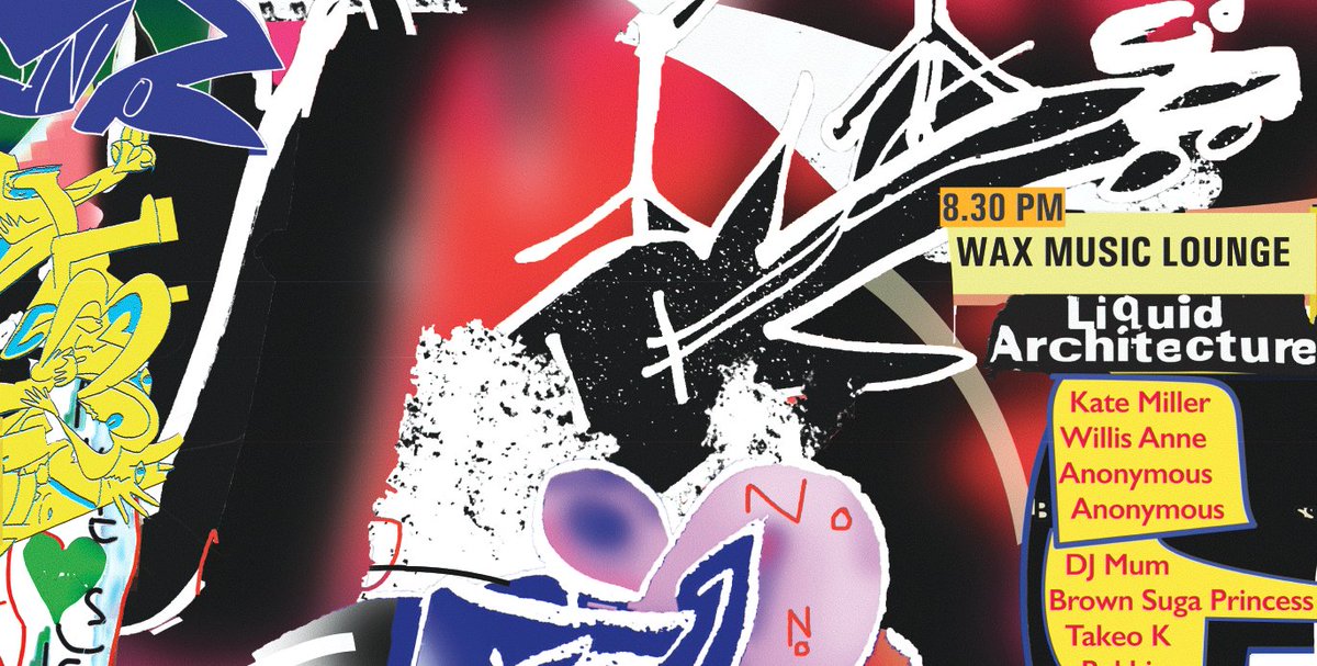 "DJ Quartets" this Saturday June 14 at RISING Festival on the @waxmusiclounge. Join us for a star studded line up alongside mystery guests — for snippets of sonic carnage and moments of brilliance.

8.30pm, Saturday 14 June Wax Music Lounge, 250 Flinders St. Free Entry