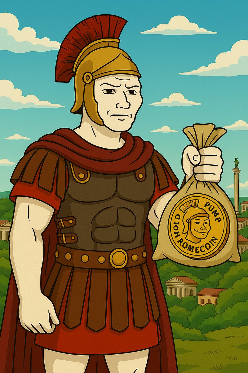 BagzWgmi's tweet image. 📖 History doesn’t remember the traders who sold early.

It remembers the ones who stayed —
Through fire, FUD, and every fall of the chart.

Romecoin isn’t a pump.

It’s a movement etched in blockchain and blood.

#romecoin $romecoin