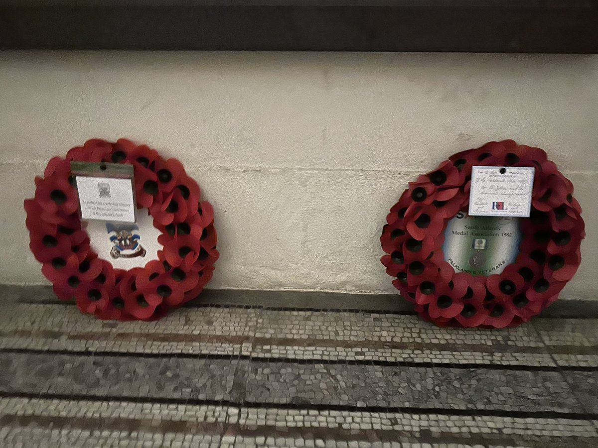 figodeprep (@figodeprep) on Twitter photo Yesterday, ahead of Liberation Day, Richard Hyslop, <a href="/FalklandsRepUK/">FIG Representative to the UK and Europe</a> , and Tom Herring, Chair of <a href="/SAMA82office/">The South Atlantic Medal Association 1982 (SAMA82)</a>, laid wreaths at the South Atlantic Memorial at St Paulโs Cathedral. It was a moving but small service of remembrance.
We Will Remember Them. Yesterday, ahead of Liberation Day, Richard Hyslop, <a href="/FalklandsRepUK/">FIG Representative to the UK and Europe</a> , and Tom Herring, Chair of <a href="/SAMA82office/">The South Atlantic Medal Association 1982 (SAMA82)</a>, laid wreaths at the South Atlantic Memorial at St Paulโs Cathedral. It was a moving but small service of remembrance.
We Will Remember Them.