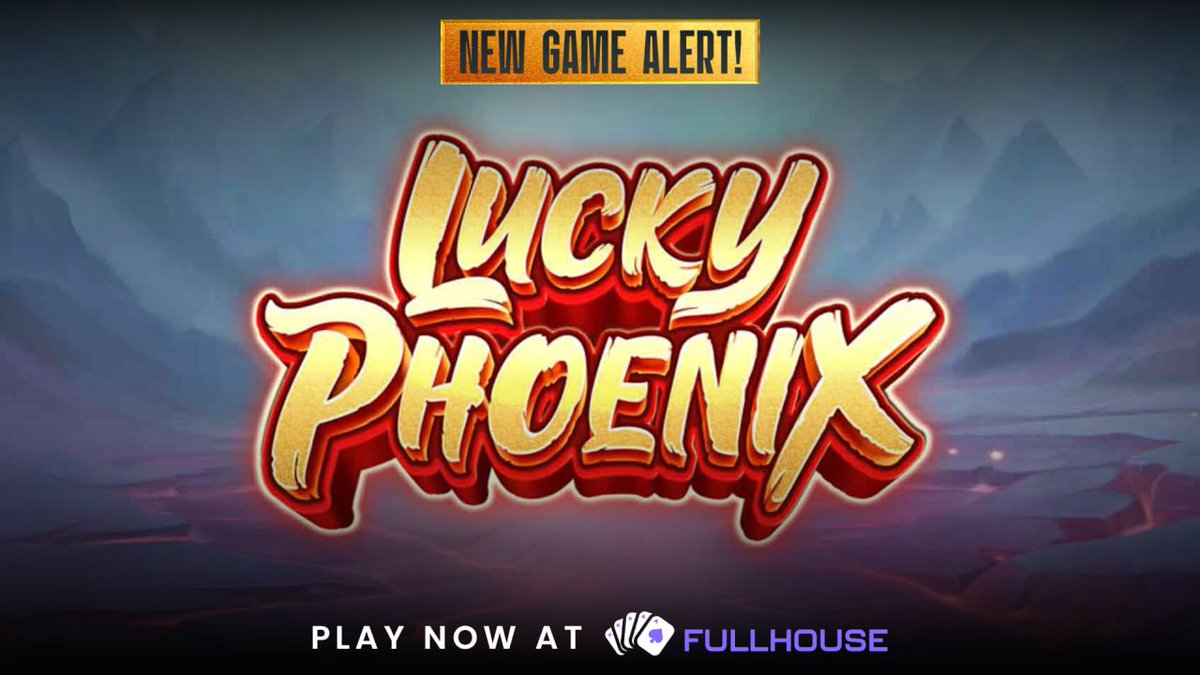 NEW GAME RELEASE ALERT! 🔥
Get ready to rise from the ashes with Lucky Phoenix – the brand new slot from Pragmatic Play! 

- 5x3 Reels
- High Volatility
- Up to 10,000x Your Bet

This mythical bird isn't just about good luck – it's about big wins and hot spins!

Check out the