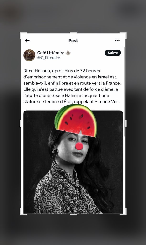 becafoin's tweet image. Pure TARTUFFERIE de la Jeanne d’Arc de nos gauchiasses #LFI #NUPES

- Balade en bateau
- 12h00 de « GRÈVE DE LA FAIM !!! 😱 » 
- Retour en avion 
- Kermesse ridicule place de la République

Conclusion : gros foutage de gueule. 

#PlusMocheMaLife avec la mythoroïne Rima 🍉🤡