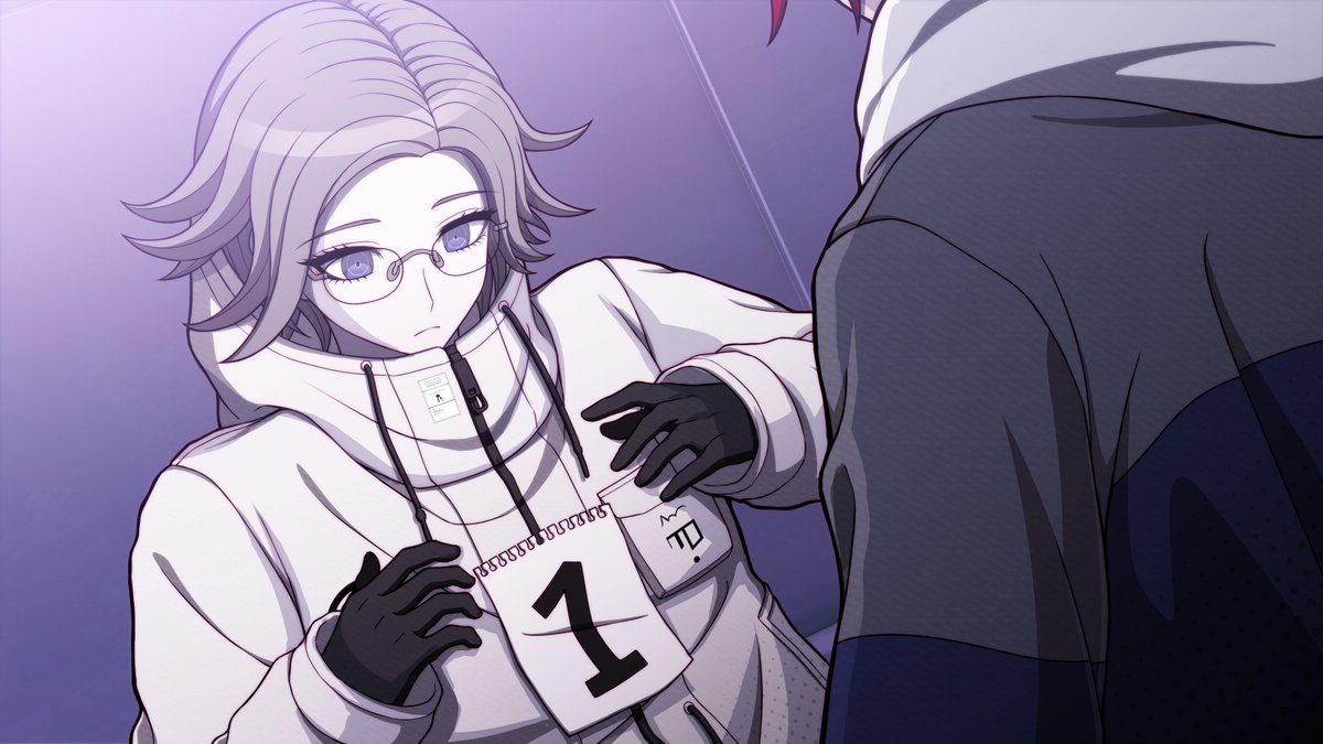 【#ハンドラ 100ルートからの一幕】
…とりあえず、これを胸に貼らせて貰っていいか？

HUNDRED LINE -最終防衛学園-
Nintendo Switch/Steamで好評発売中！
hundred-line.com
#hundred_line