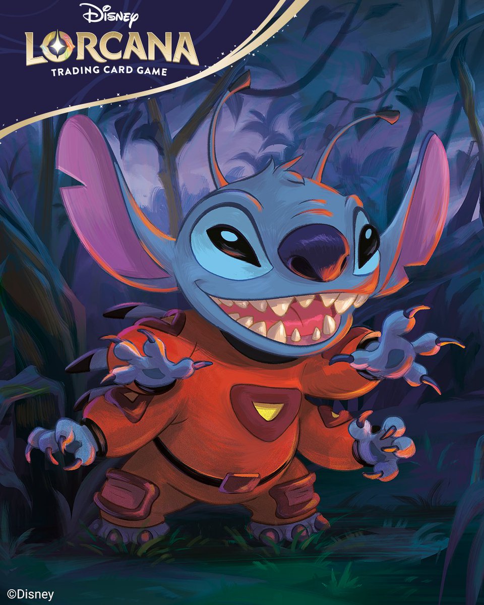 ロルカナ イラスト紹介】 『リロ＆スティッチ』から 《#スティッチ