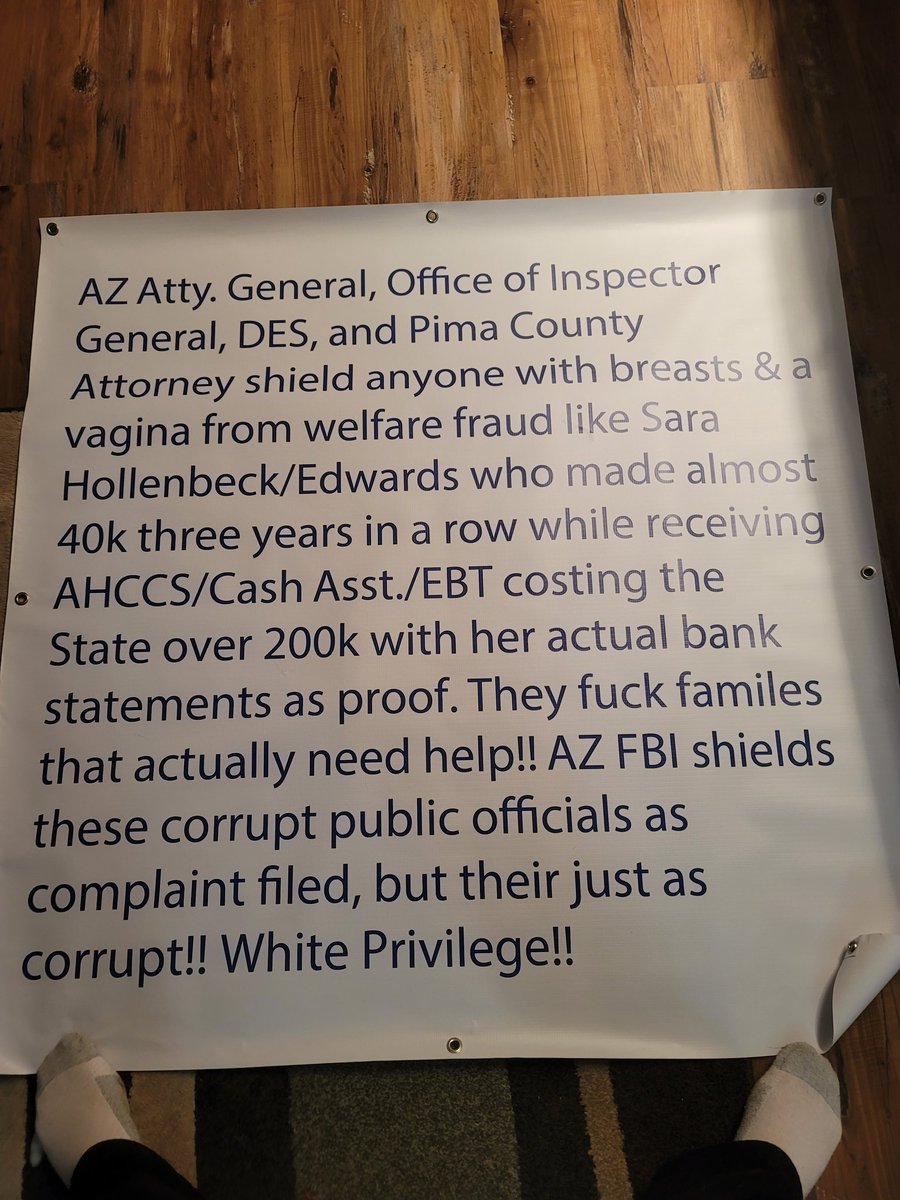PimaCorruption's tweet photo. @azcentral @azfamily @abc15 @arizizonaago @kgun9 @PimaSheriff @ChadKasmar @cityoftucson @azcentral @PimaCountyAtty @KOLDNews they condone welfare fraud if you have breasts and a vagina!!!! All bank statements and it's not a crime if u have 3 holes https://t.co/zEk1F3dJrj