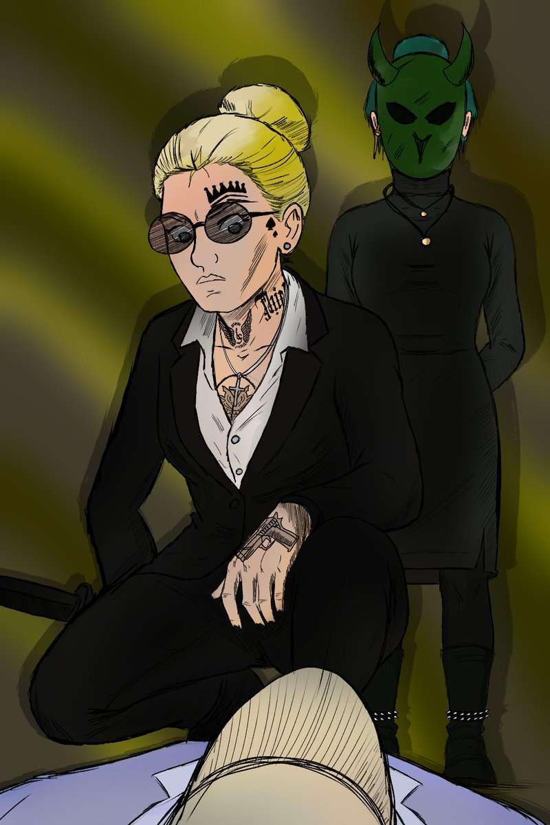 I've been told it's about that time for another artwork dump. #onx #fanart #gtarp <a href="/BeeHyper_/">Bee 🐝 (she/her)</a>  <a href="/Occams_Sabre/">OccamsSabre</a> <a href="/ByThyBeard_/">beard</a>