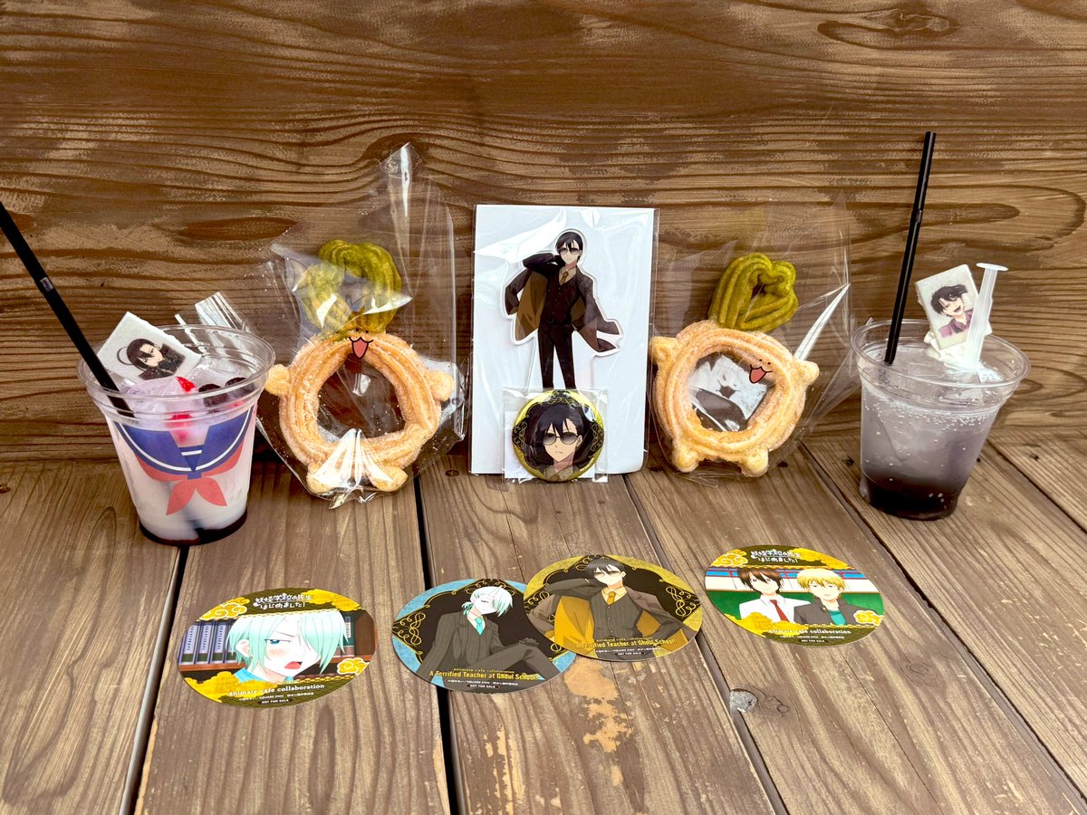 担当さんと一緒にアニメイトカフェさんとグラッテさん行ってきました