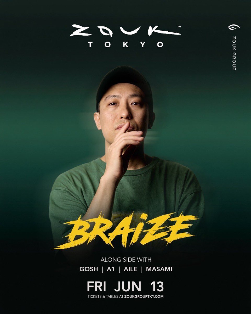 Zouk Tokyo tweet media