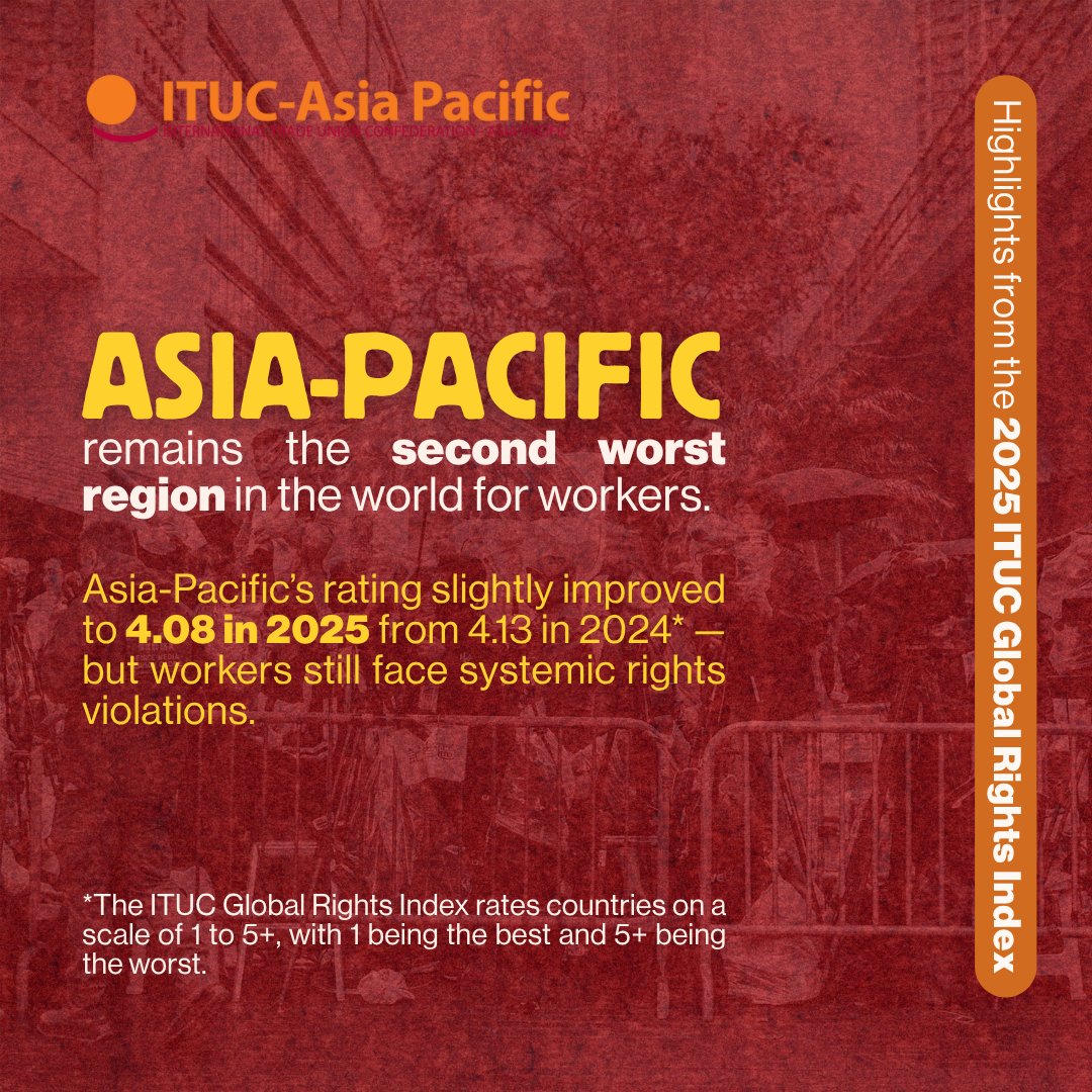 ITUC-Asia Pacific tweet media