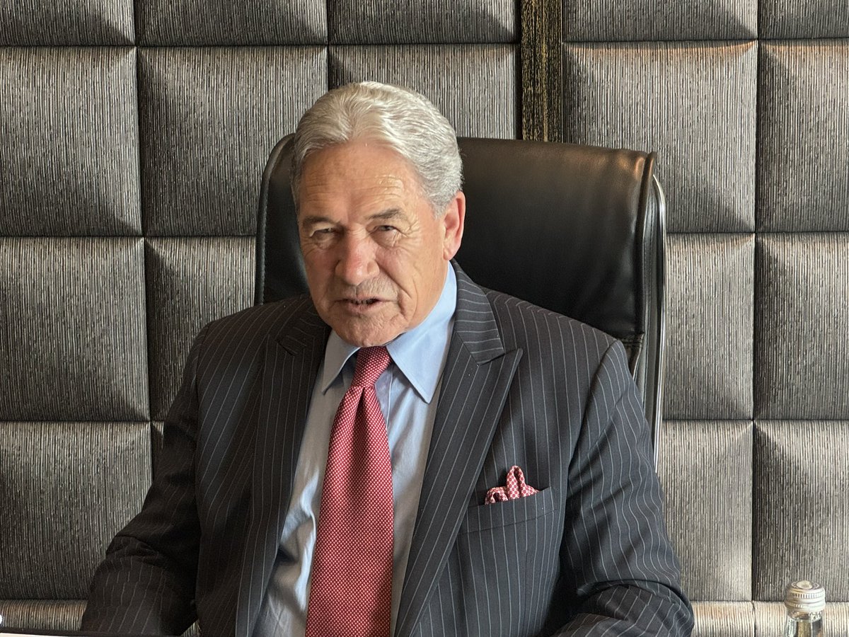 Winston Peters tweet media