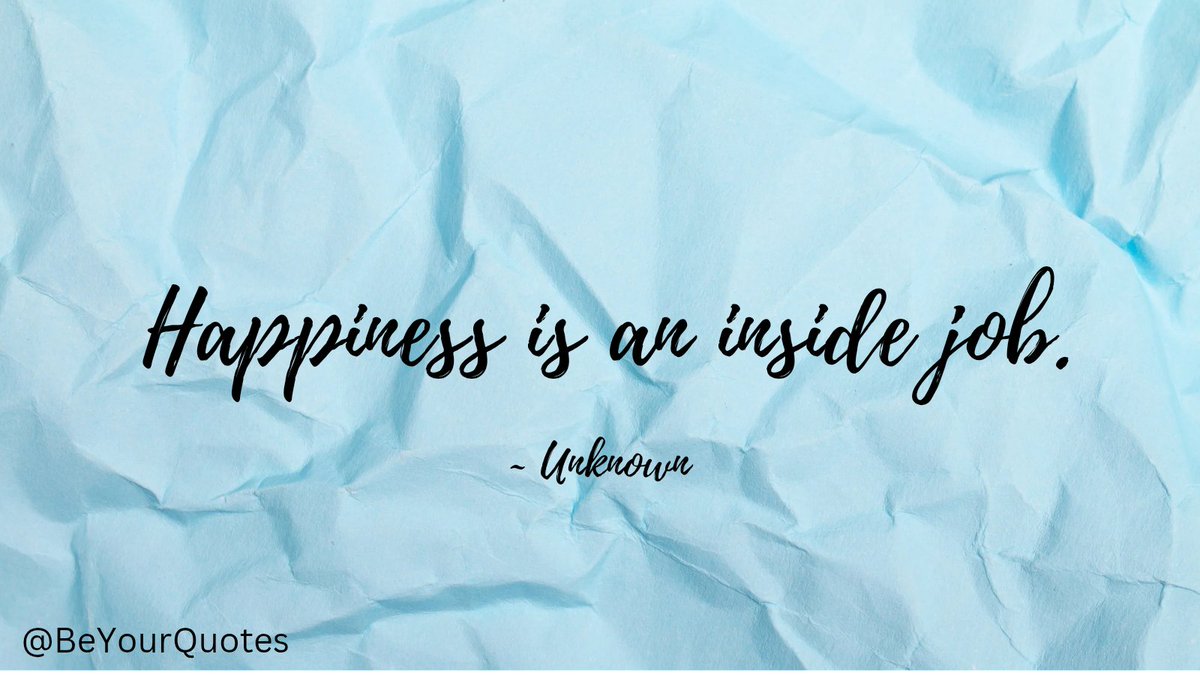 BeYourQuotes's tweet photo. happiness isn't found,
it's generated
turn it on from within...
#GeneratedHappiness
#TurnItOn
#FromWithin https://t.co/S7GRi8i05T