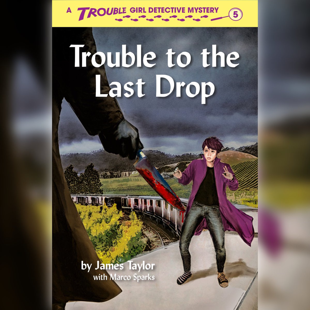 Book 5 cover reveal! Art by Michael Manuel.