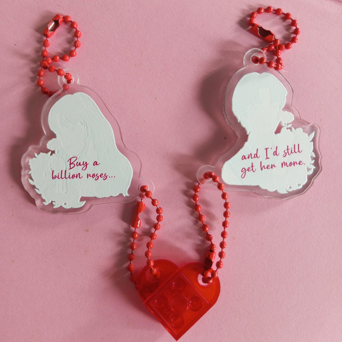 they complete each other. ❤️

loveee the idea of this keyring. thank you so much <a href="/fromjae2woo/">JaeWoo Cupsleeve Event 🇵🇭</a> 🌹❤️