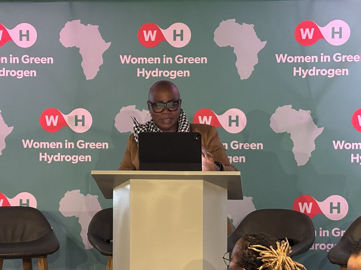 ma_mohapeloa's tweet photo. This morning alongside #AfricanGreenHydrogenSummit2025 focusing on Women in Green Hydrogen. Deputy Minister @dstigovza Nomalungelo Gina is supporting @HigherEduGovZA @DOEE_ZA @ewseta at the launch of the Green Hydrogen Skills Development and Mentoring Platform. The Platform aims to build a strong, inclusive talent pipeline to support the growth of the green hydrogen economy.  Also attending is @_AfricanUnion Commissioner for Infrastructure and Energy, Lerato Mataboge.