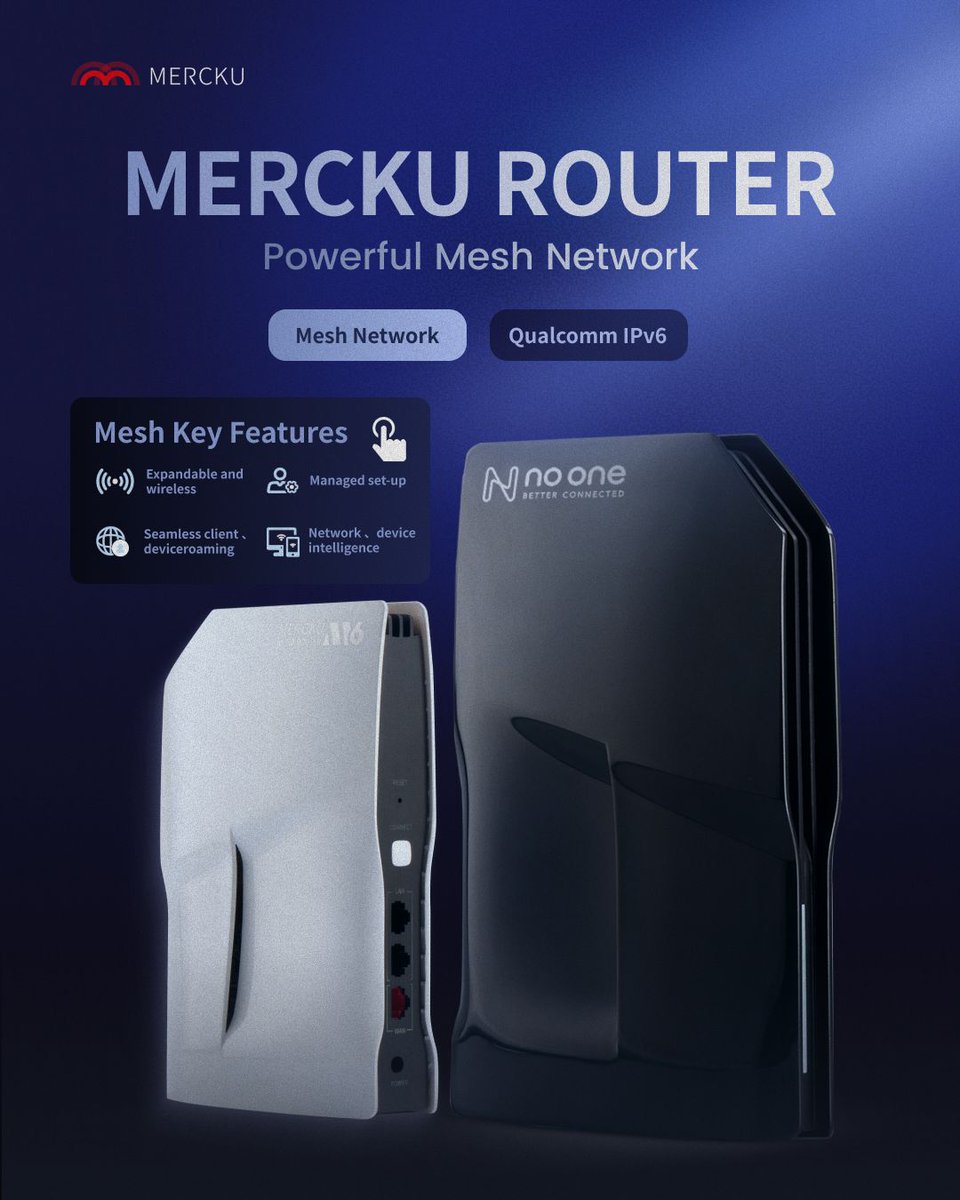 Mercku Connectivity | WiFi & Smart Home tweet media