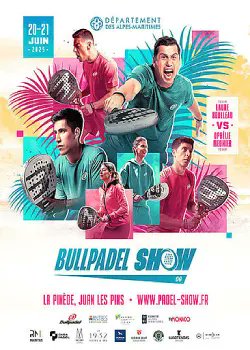 🎾 Le Bullpadel Show revient les 20 &amp; 21 juin à Juan-les-Pins ! Deux jours de spectacle, de matchs de haut niveau et d’animations en bord de mer.

🌊 Ambiance garantie pour tous les fans de padel !

📍Juan-les-Pins
👉 ow.ly/Ov2F50VUQcT

#CotedAzurFrance #Departement06
