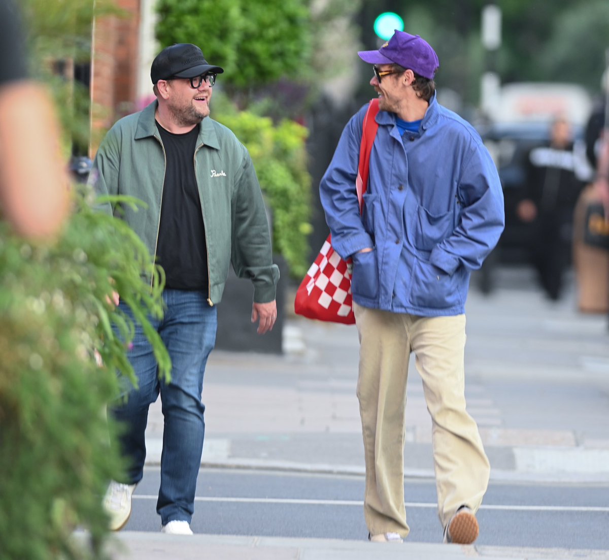 Harry and James out and about in London - June 12