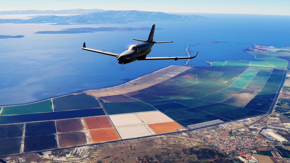 ZillNiazi's tweet photo. #MSFS #MSFSchallenge #coast #Azmir #Turkey #tbm930 https://t.co/yfJkSe0HKo