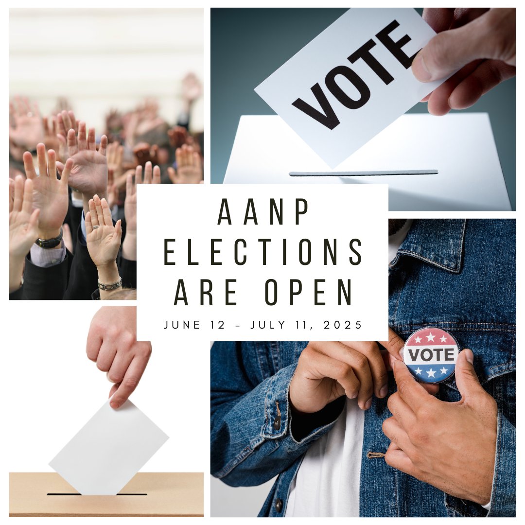AANP Members: Board elections are now open! Check your email and texts for your unique Ballot ID.

Cast your vote between June 12 – July 11 and help shape the future of the profession! #naturopathic