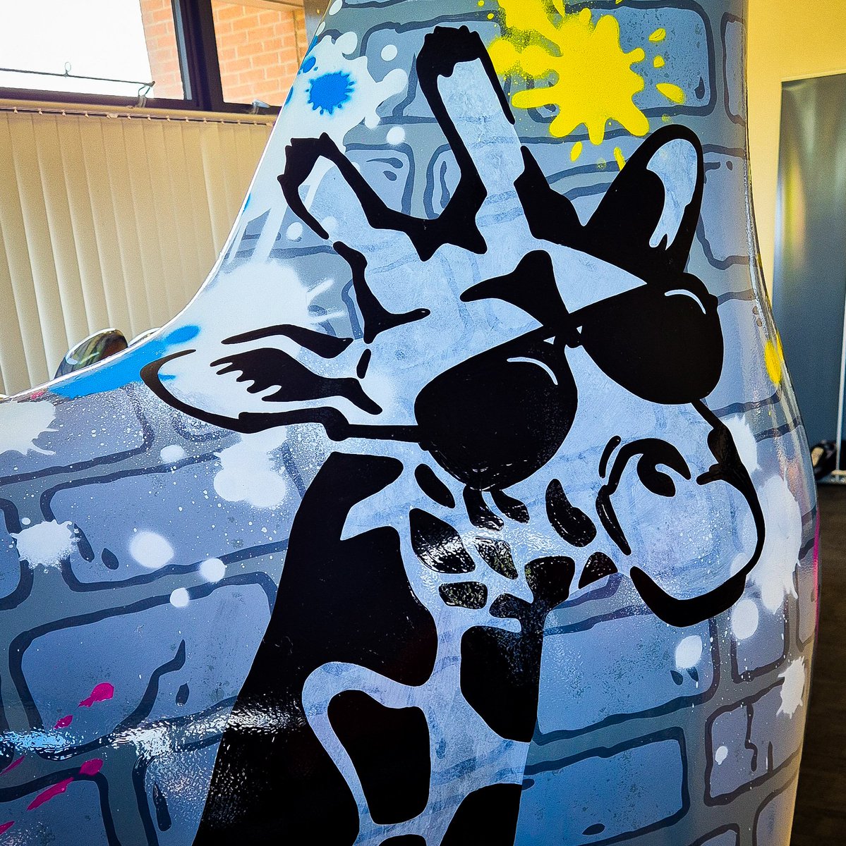 A giraffe-tastic glimpse before the full reveal this summer for #GoGoSafari <a href="/break_charity/">Break</a>.

Ready to go wild with us? 👇🦒

#GoGoSafari #BreakCharity #Norwich #NorwichArt #TallThingsComing #SpottedInNorwich #ArtTrail