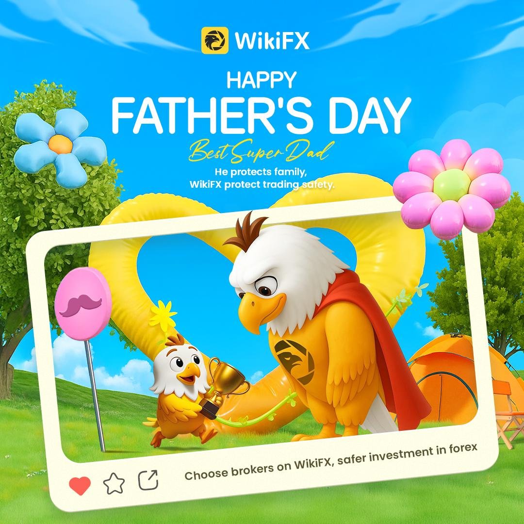 WikiFXEU's tweet photo. Give him an award on this special day.
One trophy can’t hold all love. 🏆🏆
He protects the family, WikiFX protects trading safety. 💼❤️
Happy Father's Day, Best Super Dad!
#HappyDadsDay #DadsDay #WikiFX #HolidayTradingTips https://t.co/Tgwp5SvkRz