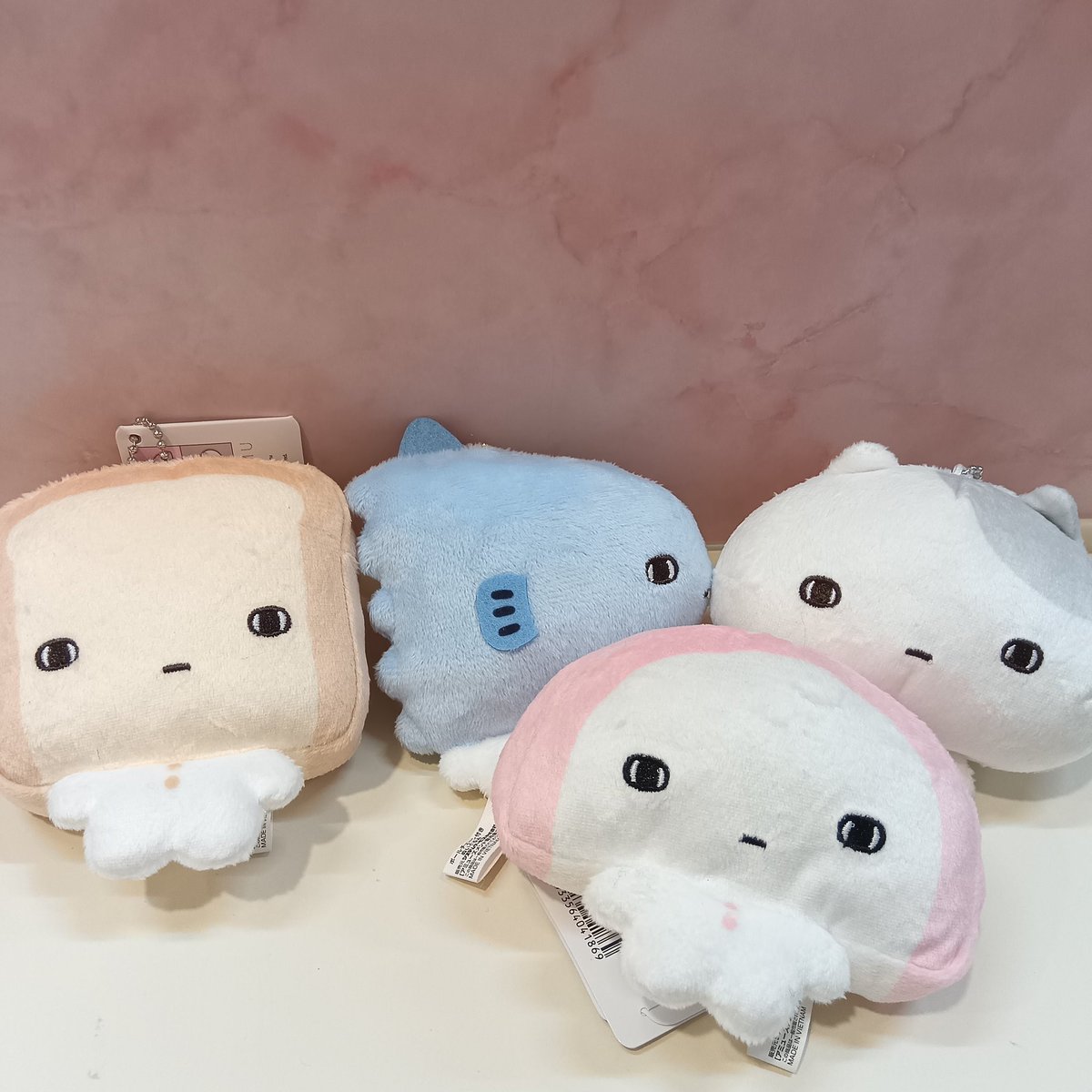 ❤4種コンプリート❤きょむきょむ生活 ボールチェーン付きぬいぐるみ きょむきょむ生活 ボールチェーン付きぬいぐるみ 全4種セット