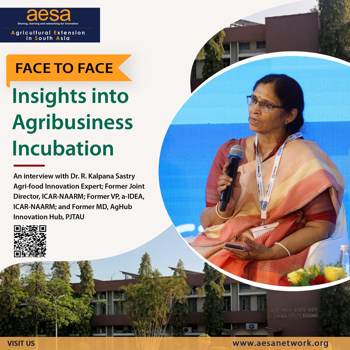 AESA_Network's tweet image. #AESAF2F

“Innovation is not just about technology—it is about building an ecosystem.&quot;
- Kalpana Sastry

Read the full interview here: aesanetwork.org/insights-into-…

#agristartups #incubationcentre #technologybusinessincubator #startupecosystem #agripreneur #smartfarming