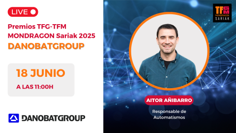 DANOBATGROUP (@danobatgroup) on Twitter photo 💡Gehiago jakin nahi duzu TFG/TFM MONDRAGON Sarietako <a href="/DANOBATGROUP/">DANOBATGROUP</a> en "Eraldaketa digitala" kategoriari buruz?
Gorde data! 📅 Ekainaren 18an, 11:00etan, gure lankide Aitor Añibarro xehetasun guztiak kontatuko dizkizu streaming bidez ->
streamyard.com/watch/9bv69hfw… 💡Gehiago jakin nahi duzu TFG/TFM MONDRAGON Sarietako <a href="/DANOBATGROUP/">DANOBATGROUP</a> en "Eraldaketa digitala" kategoriari buruz?
Gorde data! 📅 Ekainaren 18an, 11:00etan, gure lankide Aitor Añibarro xehetasun guztiak kontatuko dizkizu streaming bidez ->
streamyard.com/watch/9bv69hfw…