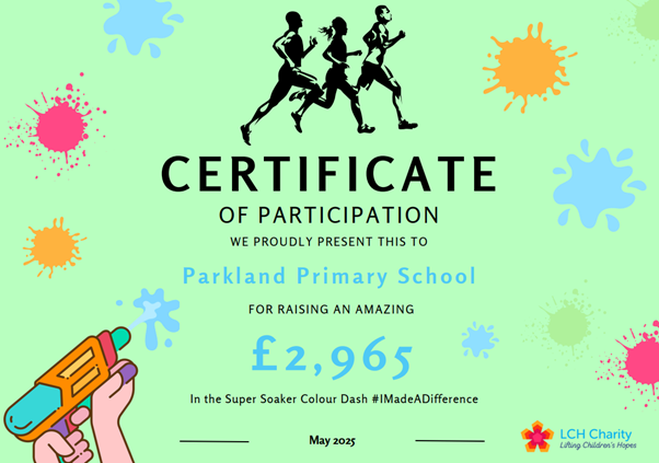 Parkland Primary (@parklandsch) on Twitter photo We are incredibly proud of our community!
Parkland raised an amazing £2,965 for the LCH Charity, who were so appreciative of the incredible amount raised. Thank you to all our children that took part and their families and friends who sponsored them.
<a href="/Discoverytrust/">Discovery Trust</a> We are incredibly proud of our community!
Parkland raised an amazing £2,965 for the LCH Charity, who were so appreciative of the incredible amount raised. Thank you to all our children that took part and their families and friends who sponsored them.
<a href="/Discoverytrust/">Discovery Trust</a>