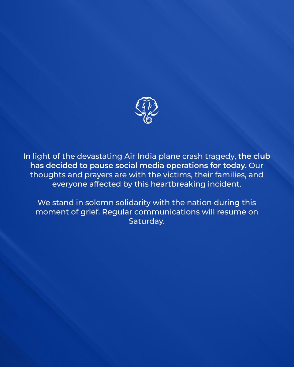 ℹ️ An update

#KeralaBlasters #KBFC