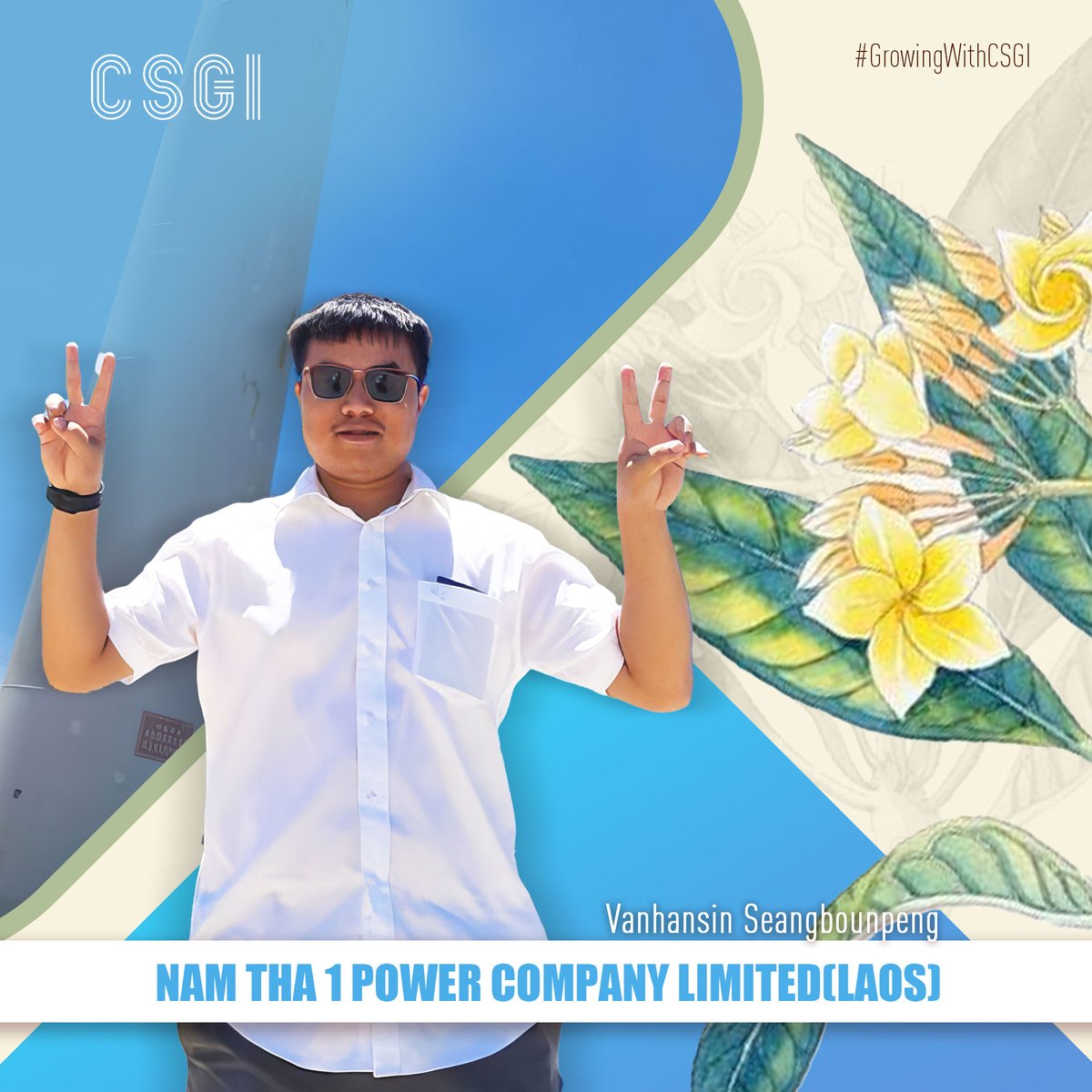 CSGI_Official's tweet photo. "I grew up in northern Laos' mountains & completed school thanks to financial aid. I know what this school means to hill children."
Since renovating the #China-#Laos #Friendship School in 2020, #CSGI continues its #Champa Blossoms charity program. Vanhansin's language skills make him a vital bridge between CSGI & local communities.
Now, kids learn and dream in “CSGI Classes”—and friendship blooms like the champa: rooted in understanding, blossoming with trust.
#GlobalWorkDiaries #StoriesThatConnect #SinomaWithFriends