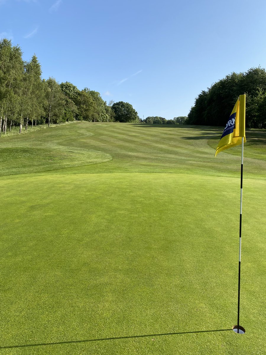 Another nice day in store for today’s seniors open. Greens cut, tees cut, aprons cut, bunkers raked, markers moved, tees divotted, strimming work, machinery servicing,