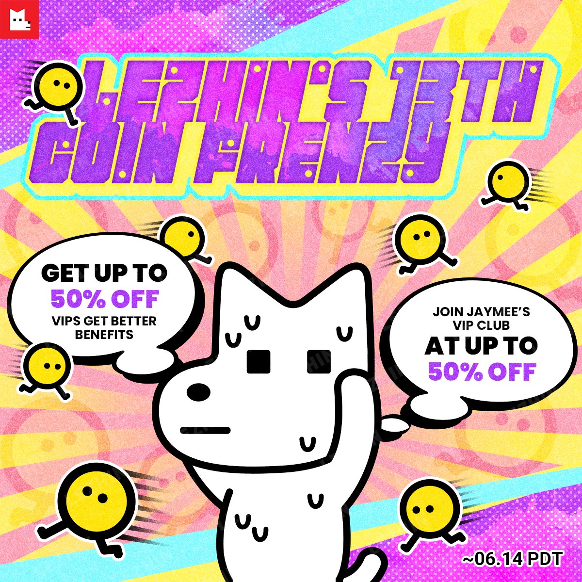 LEZHIN COMICS (@lezhincomics_us) on Twitter photo ๐ฐ๐๐๐ณ๐ก๐ข๐งโ๐ฌ ๐๐๐ญ๐ก ๐๐จ๐ข๐ง ๐
๐ซ๐๐ง๐ณ๐ฒ๐ฐ
Escape ๐๐ฟ๐ถ๐ฑ๐ฎ๐ ๐๐ต๐ฒ ๐ญ๐ฏ๐๐ต with a coin frenzy that ๐จ๐ฉ๐๐ง๐ฉ๐จ ๐๐๐!๐
Coins are on sale for a limited timeโdonโt miss out! ๐๐ฐ
๐ป๐ช๐ฒ๐ฏ/๐ฃ๐น๐๐
๐ฐUp to ๐ฑ๐ฌ% ๐ผ๐ณ๐ณ on coin bundles
๐๏ธJoin the VIP club at ๐ฑ๐ฌ% ๐ฐ๐๐๐ณ๐ก๐ข๐งโ๐ฌ ๐๐๐ญ๐ก ๐๐จ๐ข๐ง ๐
๐ซ๐๐ง๐ณ๐ฒ๐ฐ
Escape ๐๐ฟ๐ถ๐ฑ๐ฎ๐ ๐๐ต๐ฒ ๐ญ๐ฏ๐๐ต with a coin frenzy that ๐จ๐ฉ๐๐ง๐ฉ๐จ ๐๐๐!๐
Coins are on sale for a limited timeโdonโt miss out! ๐๐ฐ
๐ป๐ช๐ฒ๐ฏ/๐ฃ๐น๐๐
๐ฐUp to ๐ฑ๐ฌ% ๐ผ๐ณ๐ณ on coin bundles
๐๏ธJoin the VIP club at ๐ฑ๐ฌ%