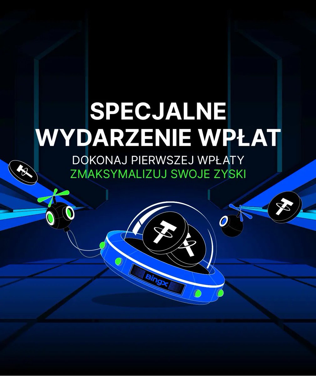 Jest promka na Bingx, na pierwszy depozyt i handel, gdzie łącznie możecie zgarnąć $5125 w bonusach - czyli voucherach do handlu na futures.💰

Oczywiście dla jednych będzie to idealna okazja aby kolejny raz za free puścić kupon w totka, a dla innych coś co można pominąć. Jednak