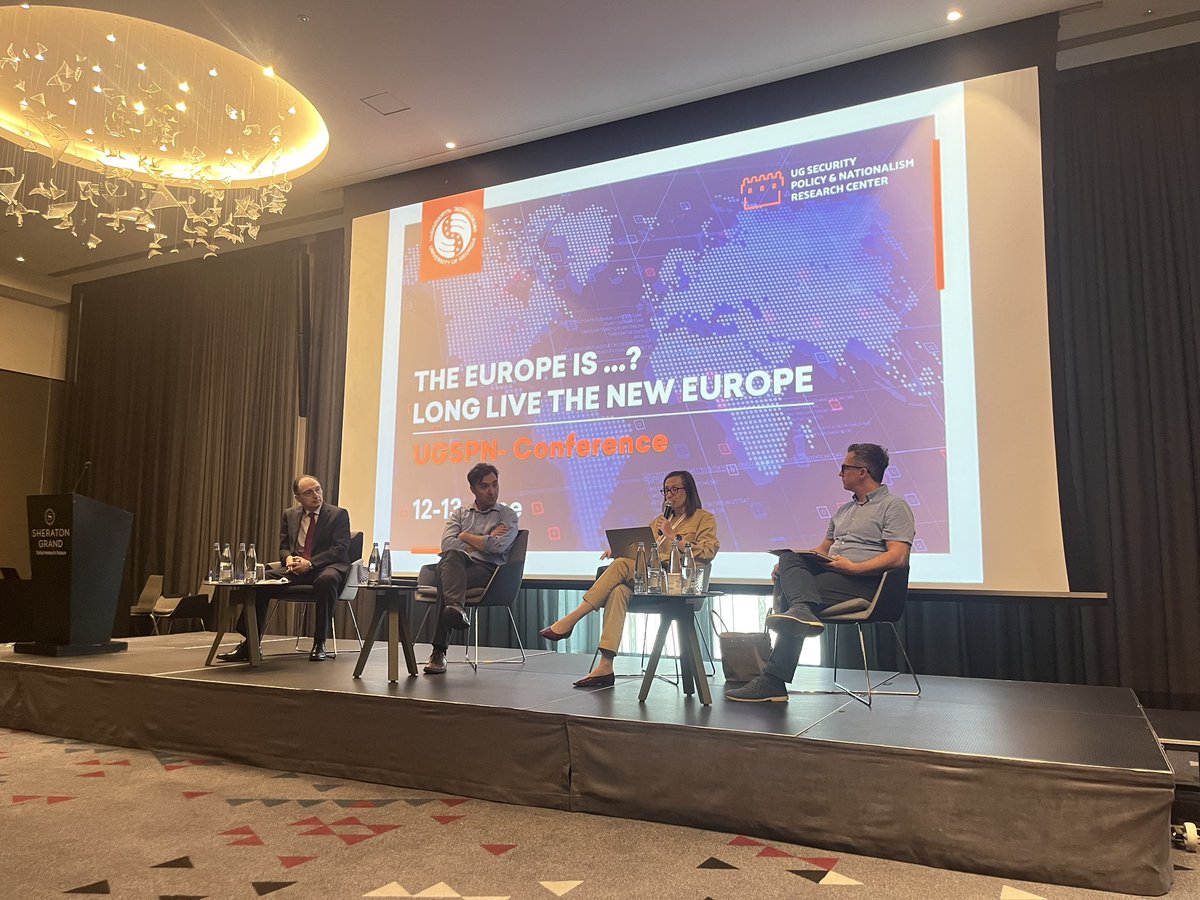 Day 2 of our 6th annual conference “The Europe is…? Long Live the New Europe”. 

At today’s first panel Ambassador <a href="/GiorgiBadridze/">Giorgi Badridze</a>, Dr. Shalva Dzebisashvili, Dr. <a href="/RamonaComan1/">Ramona Coman</a> and Dr. Pogonyi Szabolcs discuss future of autocracies and societies in change.