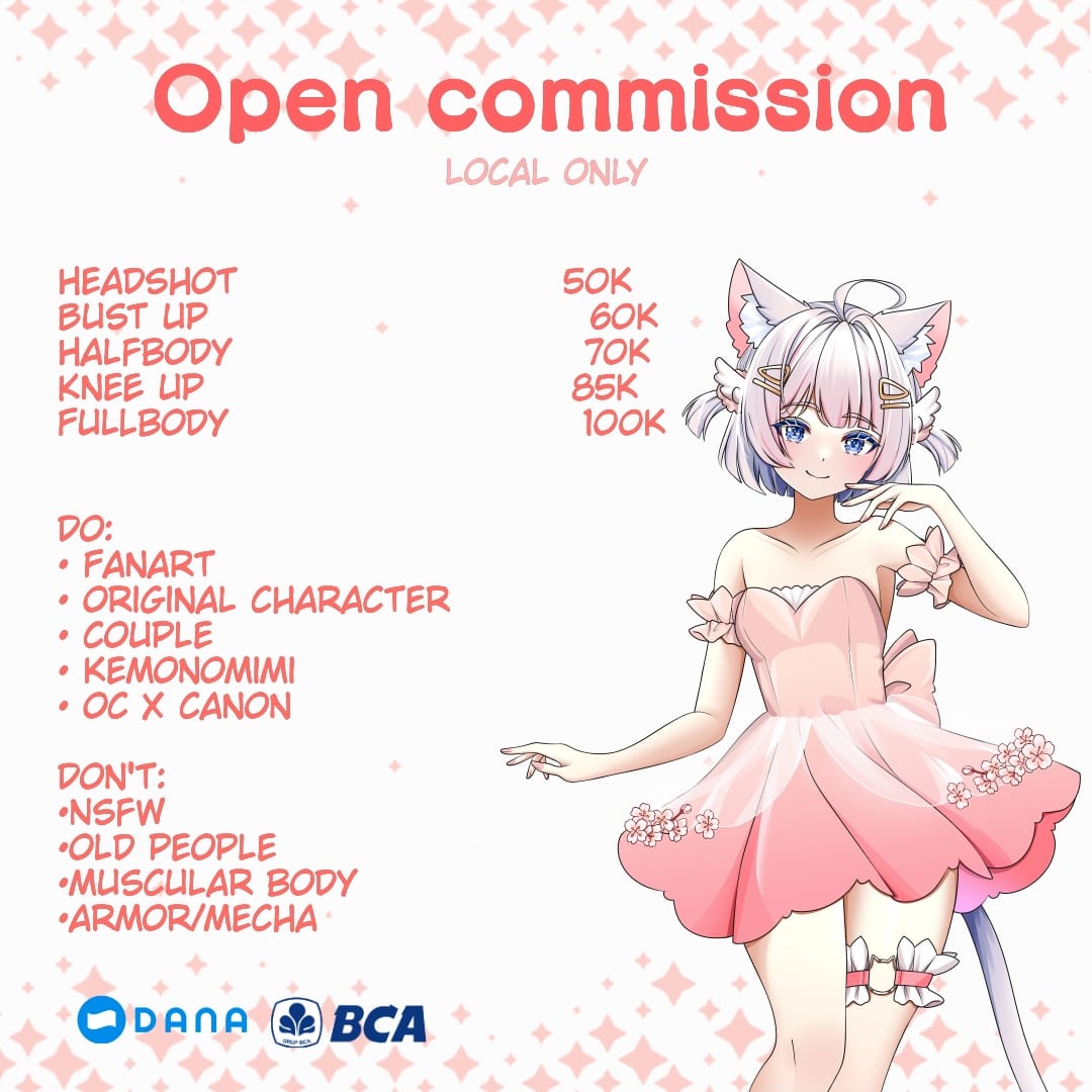 pompeko0v0's tweet photo. (Rt&amp;like really appreciated (. ❛ ᴗ ❛.)/)

Aloo semuanyaa aku open commission untuk lokal yahhh. Yang tertarik boleh banget langsung dm tanya-tanya yawww(*´ω｀*)

#commisionopen https://t.co/7lk6aq2Dc8