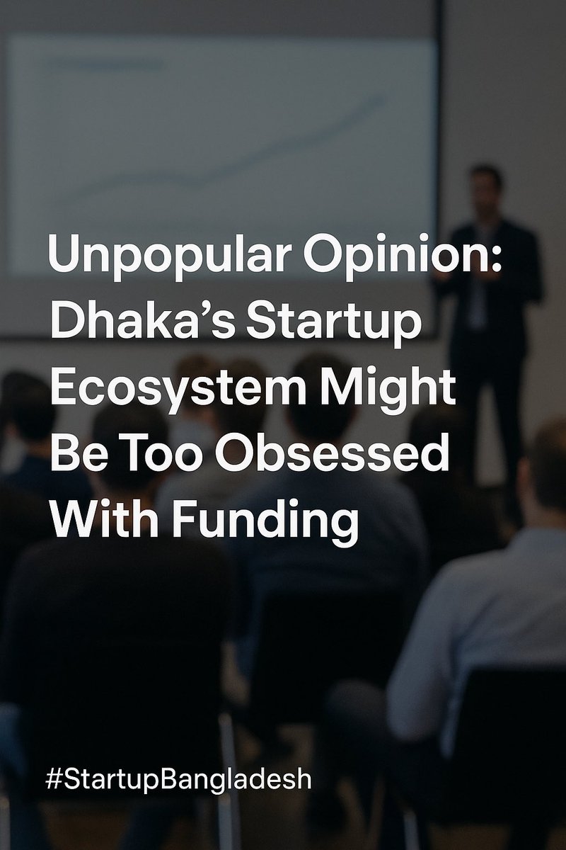 wolferkhalid's tweet photo. Over 70% of startups fail within the first 3 years, the number one reason isn’t lack of capital. It’s lack of product-market fit and real-world relevance.

What problem did you solve?

#productmarketfit #entrepreneurmindset #businessgrowth 
#solverealproblems #innovation #dhaka https://t.co/DwXGIsrBOO