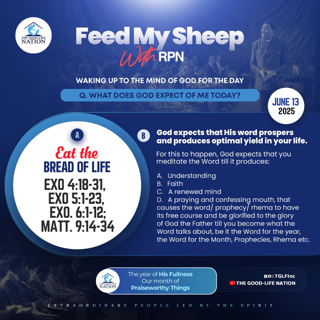 To be led of the Spirit guarantees a life of peace. -RPN 

#BreadOfLifeWithRPN