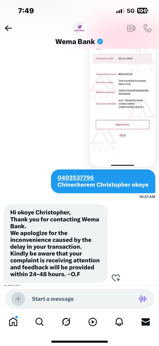 zaddy_bad's tweet photo. @officialEFCC Plzz @officialEFCC @icpcnigeria @Mazitundeeednut @GossipMillNaija @instablog9ja @davido  plz EFCC u pple need to luk@wemabank @alat_ng  banking system , they re vry good at hanging ppl money and when you go to them they’ll tell u the money has already gone 2 d beneficiaries acc https://t.co/uls24C3hvS